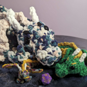 Downward Dragon Transmutation Spell Crochet Pattern Tutorial