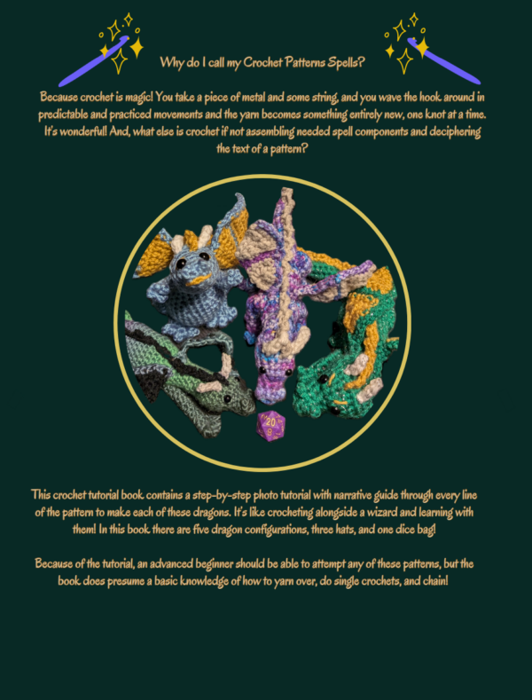 A Wizard's Dragon Crochet Compendium - Image 3