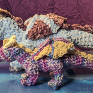 Standing Dragon Transmutation Crochet Pattern Tutorial